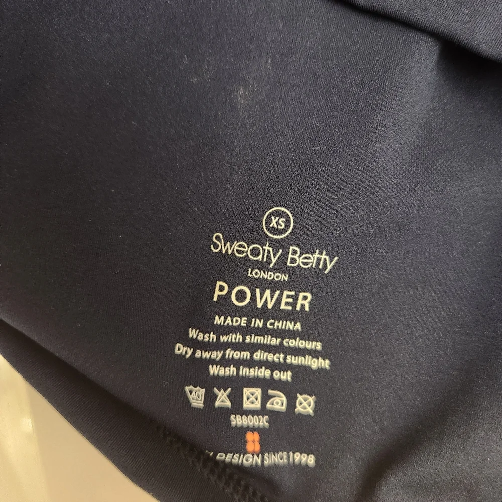 Sweaty BettyT-shirt de Mulher Power Zip Back Workout Tank Top - Picture 7 of 7